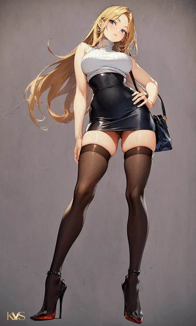 High heels close-up illustrating footwear fetish